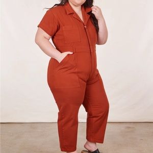 Big Bud Press Paprika Short Sleeve Jumpsuit size XL